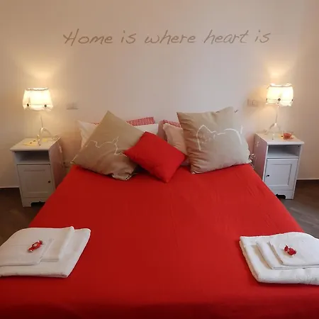 Red Flat In Apartment